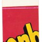 1973 WACKY PACKAGES ORIGINAL 3rd SERIES "BEANBALL" PUZZLE PIECE W/CHECKLIST TM