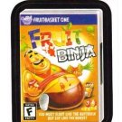 WACKY PACKAGES 2015 SERIES 1 RARE GREEN LUDLOW BACK CARD "FRUIT BINJA" #56