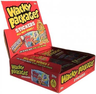 2007 WACKY PACKAGES ALL NEW SERIES 6 (ANS6) - SINGLES (PICK-A-SINGLE) ~L@@K~