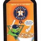 2016 WACKY PACKAGES BASEBALL SERIES 1 "HOUSTON ASTROS O'S" #5 STICKER CARD