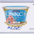 2015 WACKY PACKAGES SERIES 1 *OINKOS* ARTIST AUTOGRAPH by MARK PINGATORE 03/15