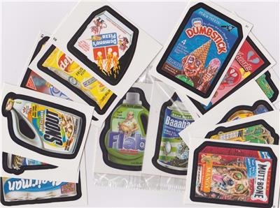 WACKY PACKAGES NICE LOT OF FOURTEEN BONUS STICKERS DIFFERENT SERIES GREAT PRICE!