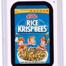2015 WACKY PACKAGES SERIES 1 "RICE KRISPBEES" #7 STICKER CARD