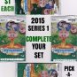 2015 GARBAGE PAIL KIDS {SERIES 1} BLACK BORDER STICKERS "PICK-A-SINGLE" A'S