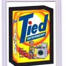2014 WACKY PACKAGES CHROME SERIES 1 "TIED DETERGENT" #26 REFRACTOR CARD NM