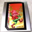 2014 WACKY PACKAGES CHROME SERIES 1 "PIXIE CUPS" #16 CUTTING ROOM FLOOR INSERT
