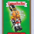 2014 GARBAGE PAIL KIDS 2ND SERIES GOLD BORDER "NUTTY NED" #82a STICKER CARD