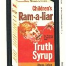 1980 WACKY PACKAGES 3RD SERIES "RAM-A-LIAR SYRUP" #178 STICKER CARD