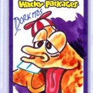 2014 WACKY PACKAGES SERIES 1  "DORKITOS" COLOR SKETCH by RON COMES 1/1