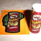 WACKY PACKAGES ERASER SERIES 1 "PRICKLES" ERASER & MATCHING STICKER #16