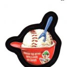 2016 WACKY PACKAGES BASEBALL SERIES 1 "2-REAM ICE CREAM" #86 STICKER CARD