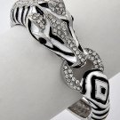 Silver Zebra Bracelet