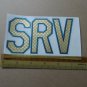 SRV Ray Vaughan Custom Holographic Vinyl Guitar Decal Set