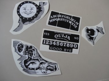 Kirk Hammett KH2 Ouija Guitar Body Sticker Decals ESP