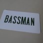 Bassman Paul McCartney Decals Sticker Set Hofner Violin Bass
