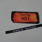 Kirk Hammett ESP KH-2 Kirk's Replica Guitar Decal Metallica