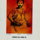1986 Rafael Coronel The Shoemaker 1986 Art Exhibition Ad Advertisement