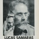 Lucas Samaras Vintage 1986 Art Exhibition Ad Advert Pace/MacGill Gallery, NY