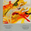 Cleve Gray 1986 Art Exhibition Ad Resurrection #6