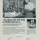 Elgin Watch Company M56b Vintage 1962 Swiss Ad Suisse Advert Horlogerie