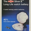 Ray-O-Vac Battery Company 1976 Swiss Ad Suisse Advert Horology Horlogerie