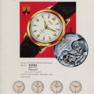 Buren Watch Company Rotowind 1953 Swiss Ad Switzerland Suisse Advert