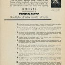 Eterna Watch Company Eterna-Matic 1953 Swiss Ad Switzerland Suisse Advert Horlogerie Eterna Watch Company Eterna-Matic 1953 Swiss Ad Switzerland Suisse Advert Horlogerie