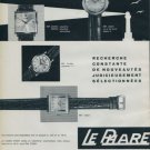 1962 Le Phare Watch Company Switzerland Vintage 1962 Swiss Ad Suisse Horlogerie Advert Horology
