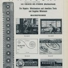 1951 F. Witschi Company Vintage 1951 Swiss Ad Suisse Advert Horlogerie Horology Switzerland