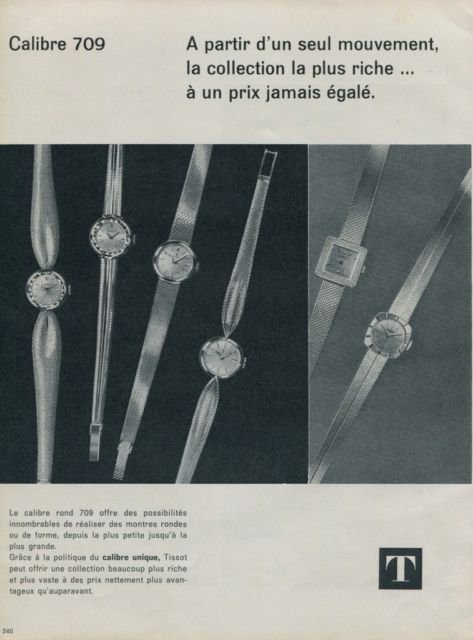 1962 Tissot Watch Company Switzerland 1962 Swiss Ad Suisse Advert Horlogerie Horology