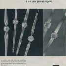 1962 Tissot Watch Company Switzerland 1962 Swiss Ad Suisse Advert Horlogerie Horology