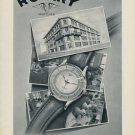 1953 Rotary Watch Company La Chaux-deFonds Switzerland 1953 Swiss Ad Suisse Advert