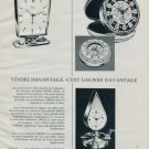 Swiza Clock Company Switzerland 1962 Swiss Ad Suisse Advert HorlogerieHorology