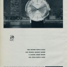 1962 Technos Watch Company Welschenrohr Switzerland 1962 Swiss Ad Suisse Advert Horology Gunzinger