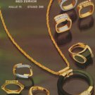 1976 Jewelers Bosshard & Co. AG Zurich Vintage 1976 Swiss Ad Suisse Advert