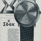 Edox Watch Company Era Watch Company DiaMatic 1964 Swiss Ad Suisse Advert