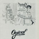 1951 Ogival Watch Company Vintage 1951 Swiss Ad Suisse Advert Horlogerie Horology