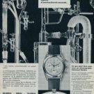1964 Universal Geneve Watch Company Switzerland Vintage 1964 Swiss Ad Suisse Advert Horlogerie