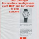 1977 KIF Parechoc SA Company Vintage 1977 Swiss Ad Suisse Advert Horlogerie Horology