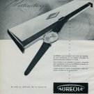 Aureole Watch Company Switzerland Vintage 1962 Swiss Ad Suisse Advert Horlogerie