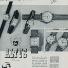 Altus Watch Company 1951 Swiss Ad Bienne Switzerland Suisse Horlogerie Advert