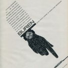 Buren Watch Company Switzerland 1962 Swiss Ad Suisse Advert Horlogerie Horology