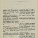 1954 The Problem of Lubrication in Horology Vintage 1954 Swiss Magazine Article Horology