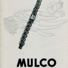 Mulco Watch Company Switzerland Vintage 1947 Swiss Ad Suisse Advert Horlogerie