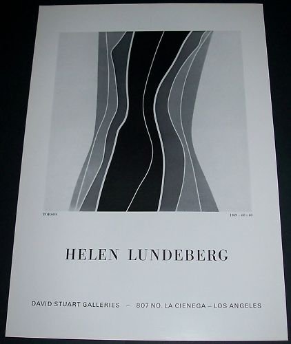 Helen Lundeberg Vintage 1970 Art Ad Torsos