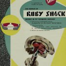 1956 Seitz Ruby Shock Company Switzerland Vintage 1956 Swiss Ad Suisse Advert Horology