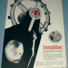 1955 Incabloc Universal Escapement Company 1955 Swiss Ad Switzerland Suisse Advert Horology