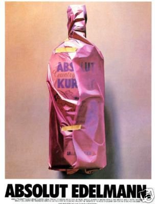 Yrjo Edelmann Absolut Edelmann Art Ad Absolut Vodka Advertisement Advert