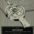 1956 Vibrax Antichoc Company Switzerland Vintage 1956 Swiss Ad Suisse Advert Horology Horlogerie