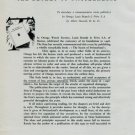 The Secret of Switzerland Omega Watch Company 1950 Swiss Magazine Clipping